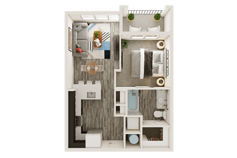 14015 University Pass Studio-2 Beds Apartment for Rent - Photo Gallery 15